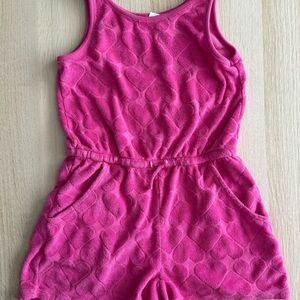 Cat & Jack Vibrant Pink Kids Romper